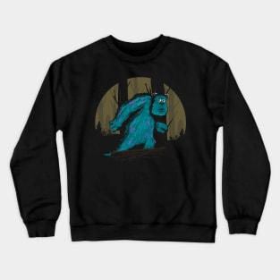 Big Blue Monster Crewneck Sweatshirt